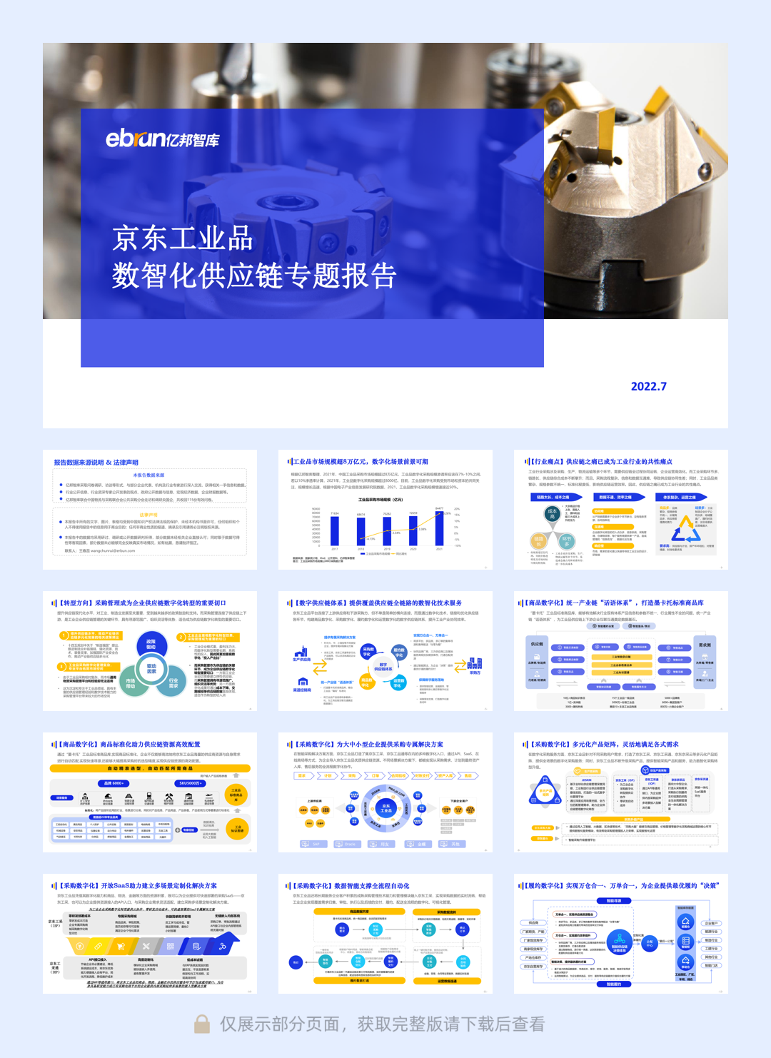 亿邦智库-京东工业品:数智化供应链专题报告-20页.pdf