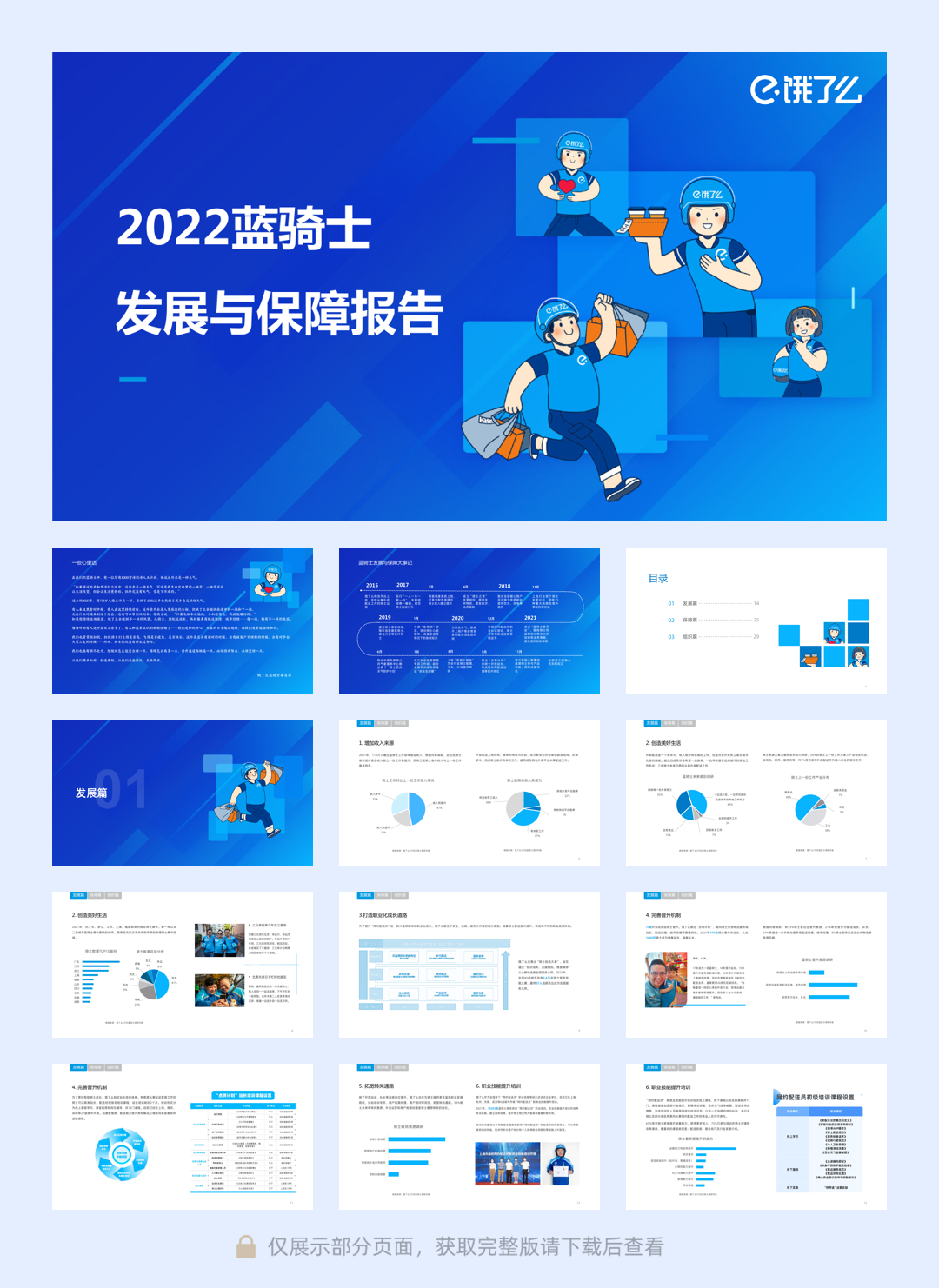 【阿里研究院】饿了么发布《2022蓝骑士发展与保障报告》.pdf