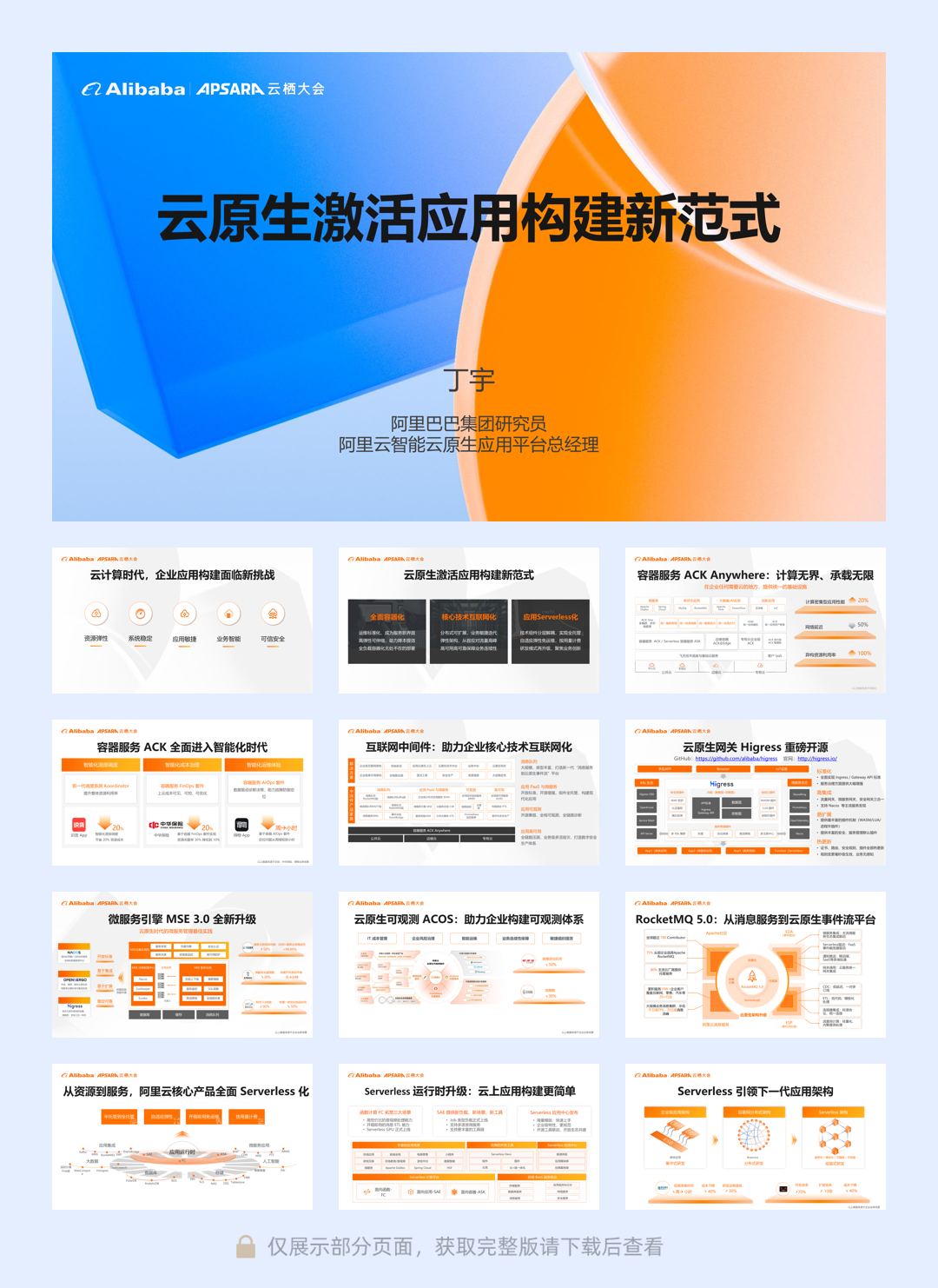 2022云栖大会-云原生峰会PPT合集-239页.pdf