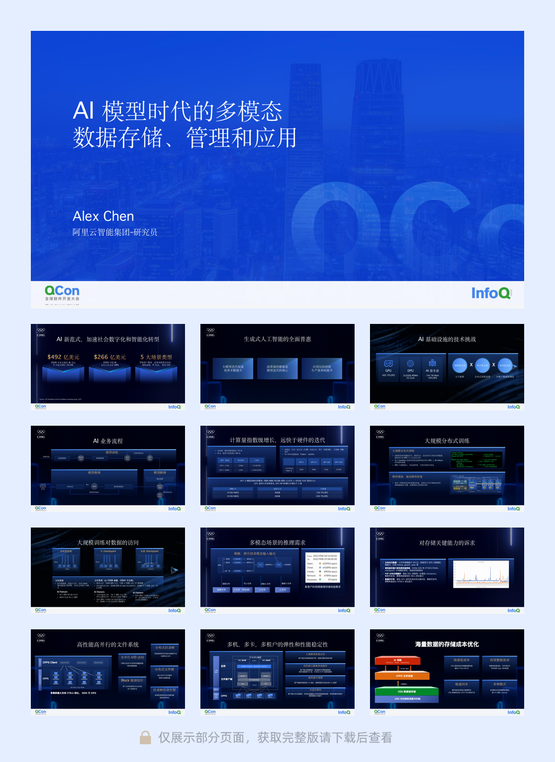 阿里云+AI+模型时代的多模态数据存储、管理和应用-31页.pdf