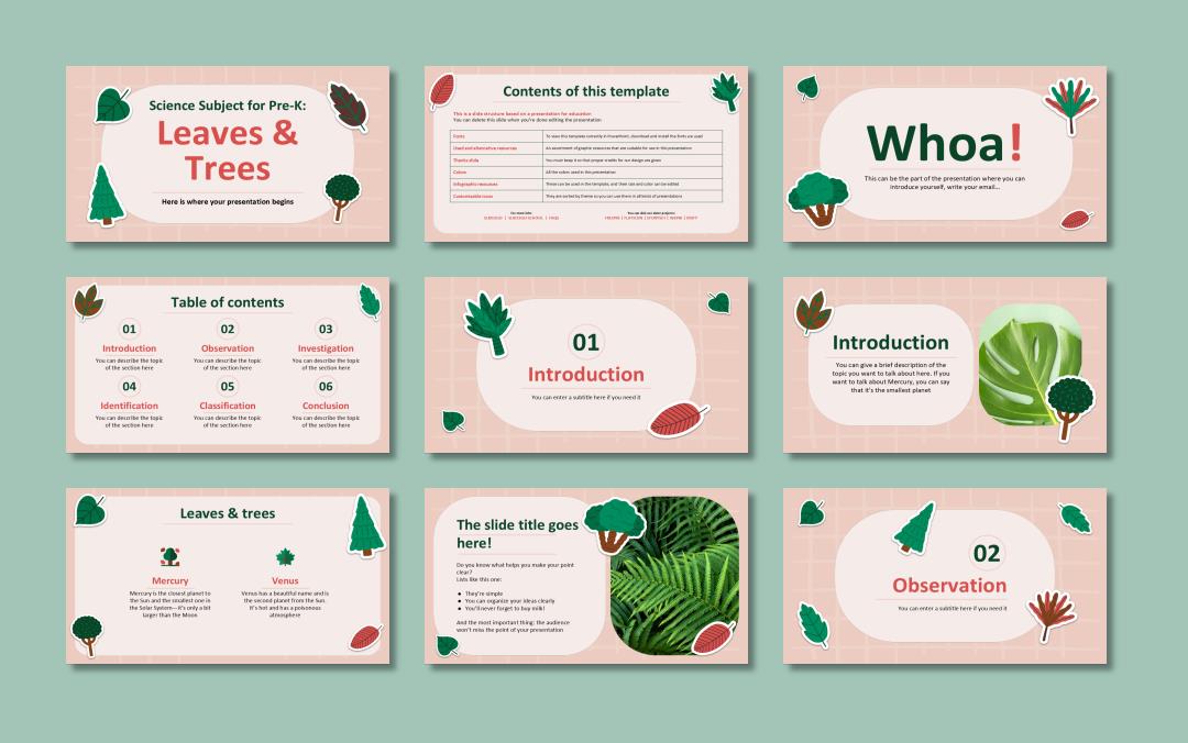 创意卡通设计PPT模板