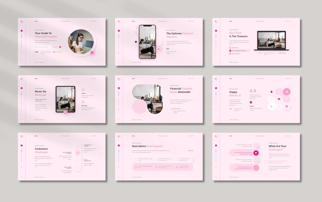 高质量新拟态风PPT模板.pptx