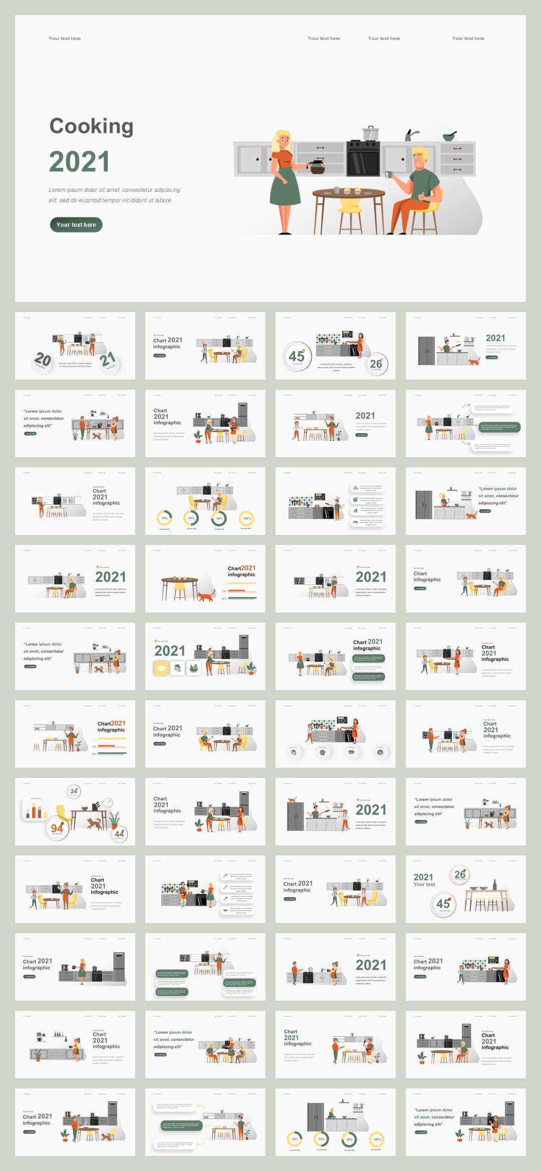 900张多场景插图PPT模板，一次配齐！