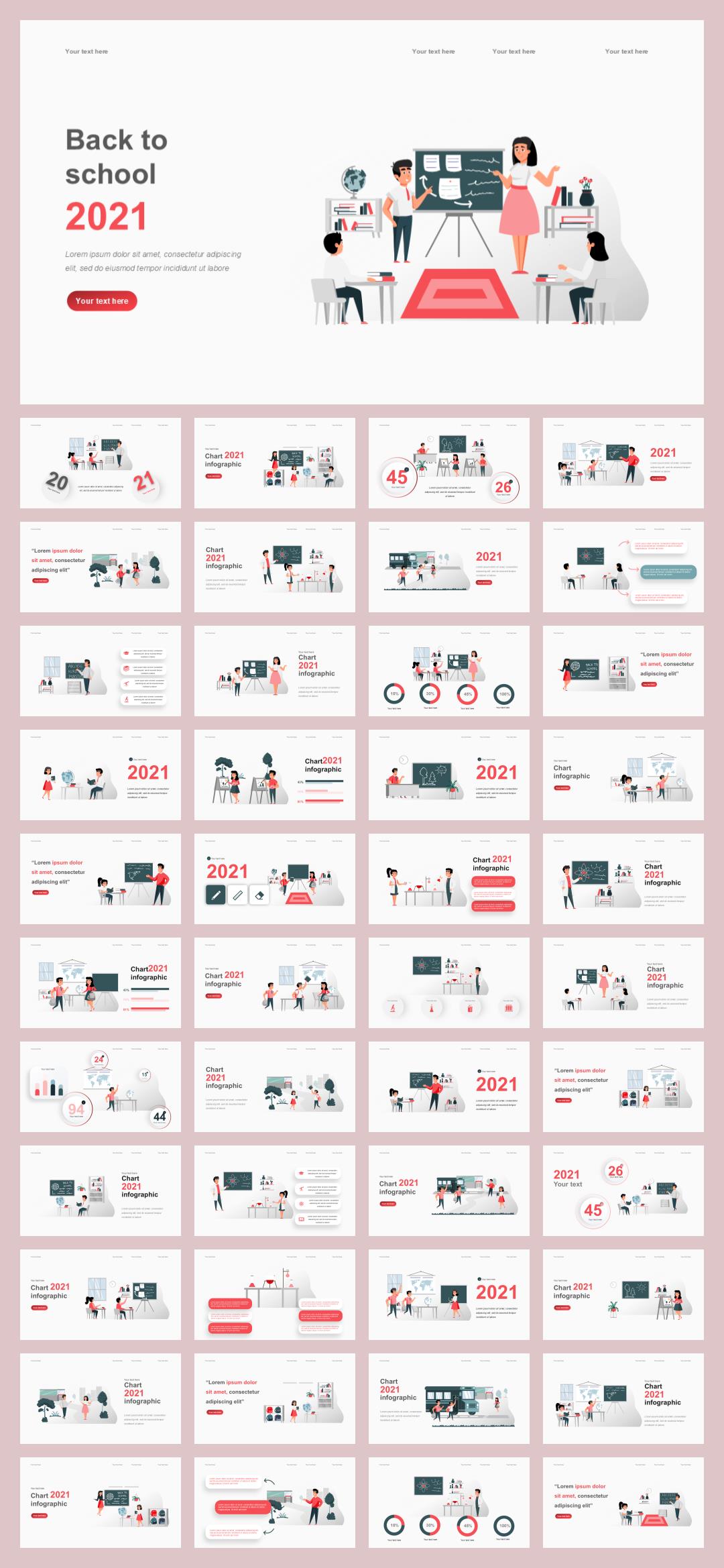 900张多场景插图PPT模板，一次配齐！