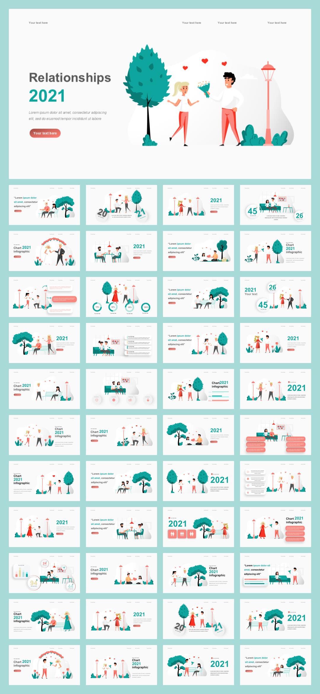 900张多场景插图PPT模板，一次配齐！