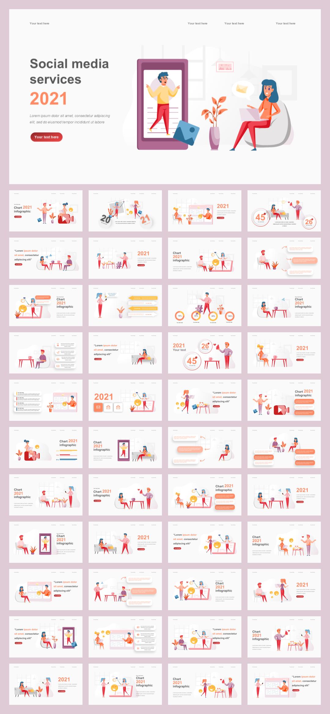 900张多场景插图PPT模板，一次配齐！