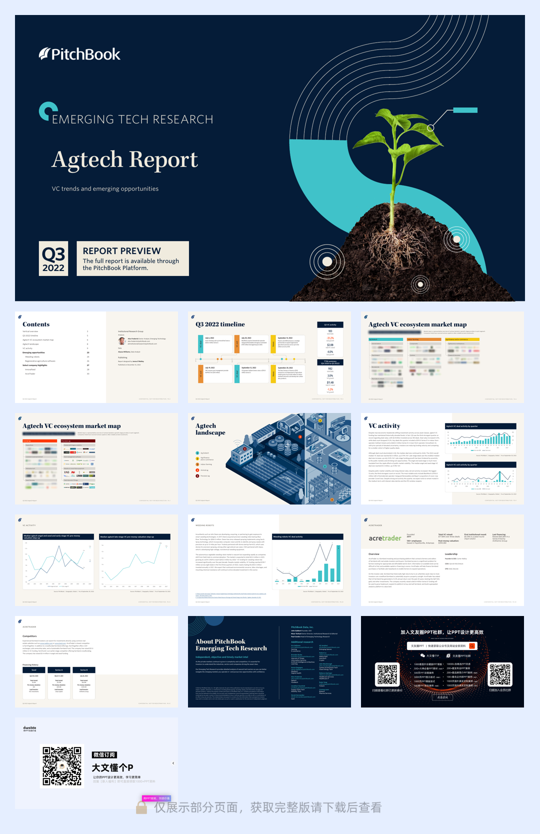 PitchBook-2022年三季度Agtech报告（英）-2022.12-12页.pdf