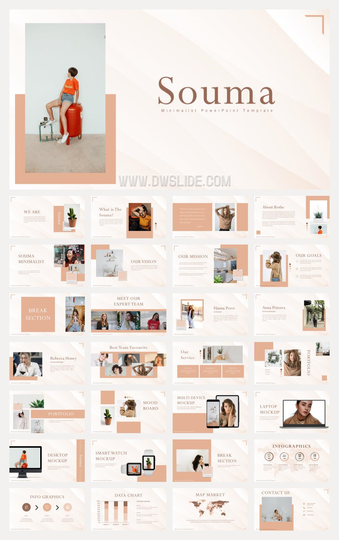 浅色时尚工作汇报PPT模板.pptx