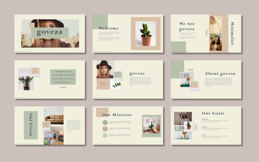 浅绿色时尚清新风PPT模板.pptx