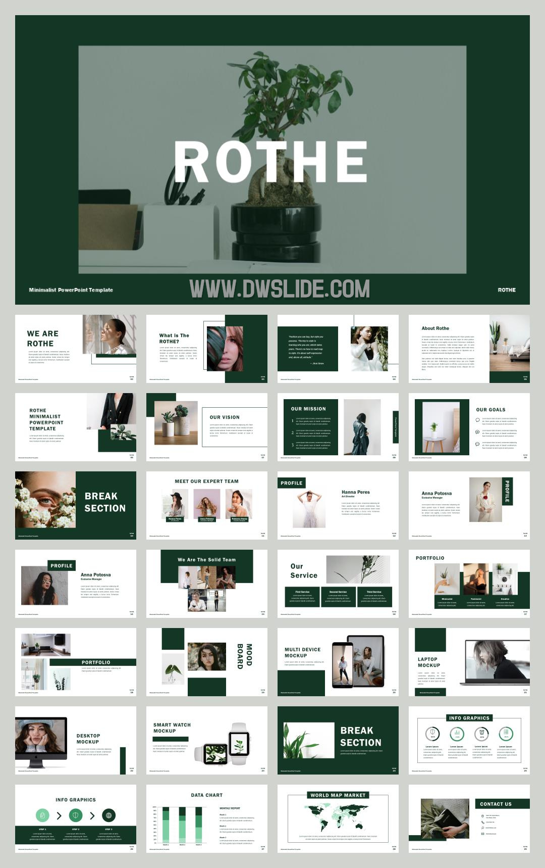 墨绿色人物计划总结PPT模板.pptx