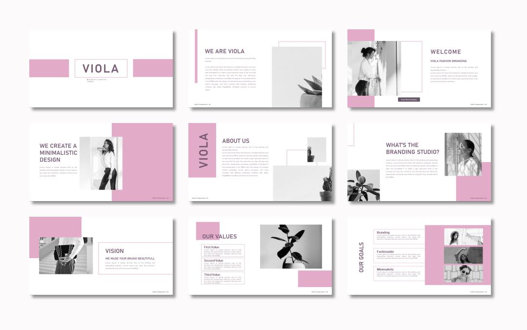 粉色人物商务风PPT模板.pptx