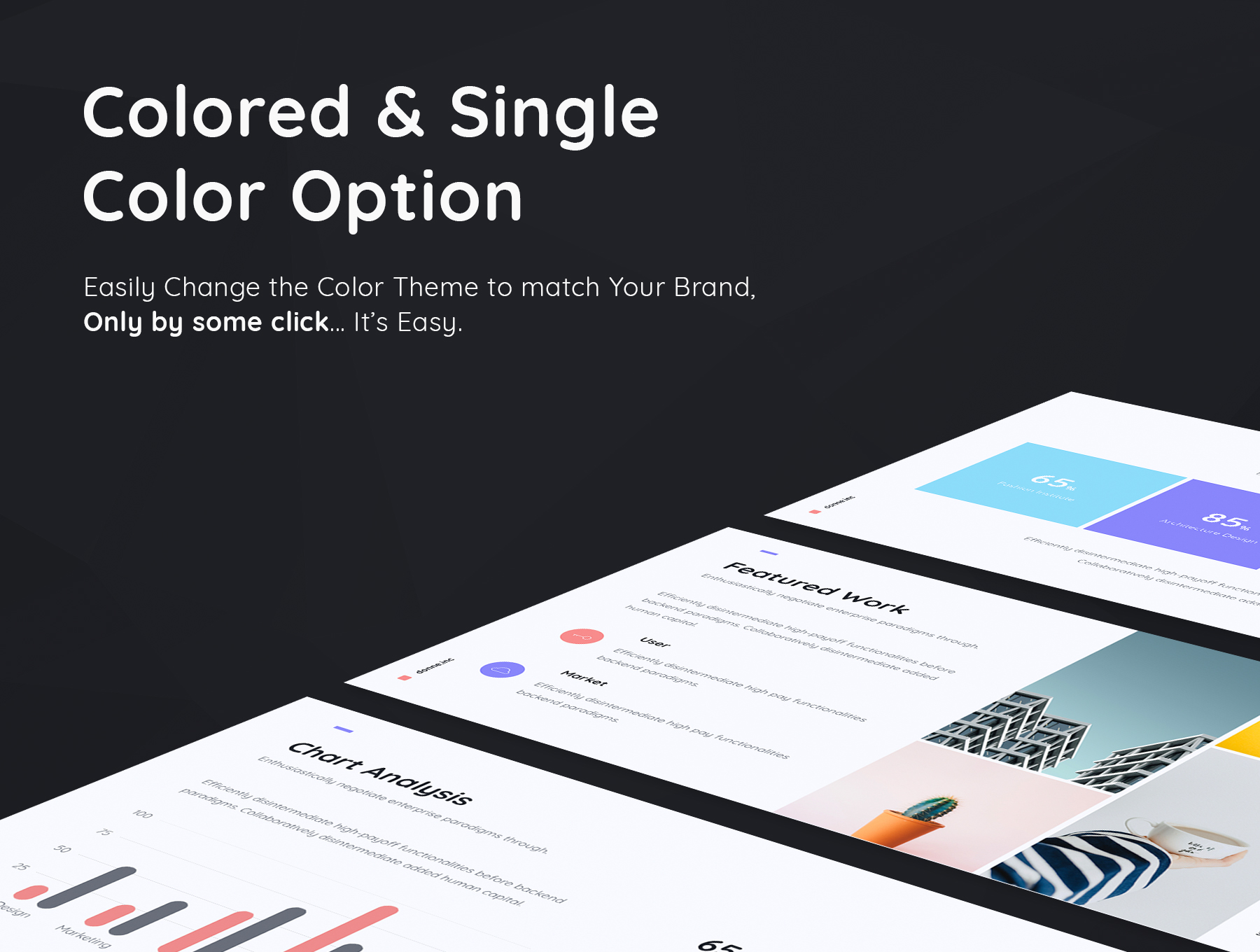 适合产品展示的高端的极简主义PPT+keynote模板下载[Key,PPTX]