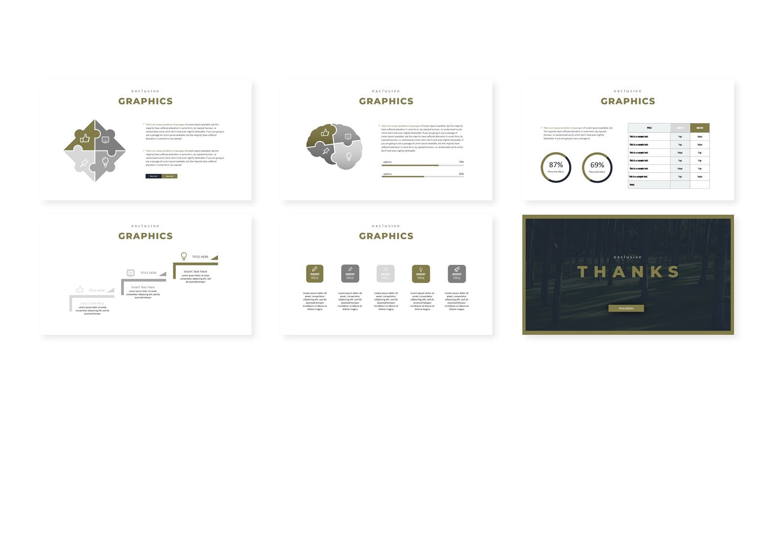 高端绿植相关的PPT模板 简约ppt模板 精美ppt模板[PPTX]