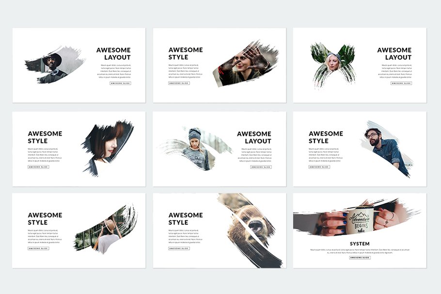 精美ppt模板下载 Prestige Keynote