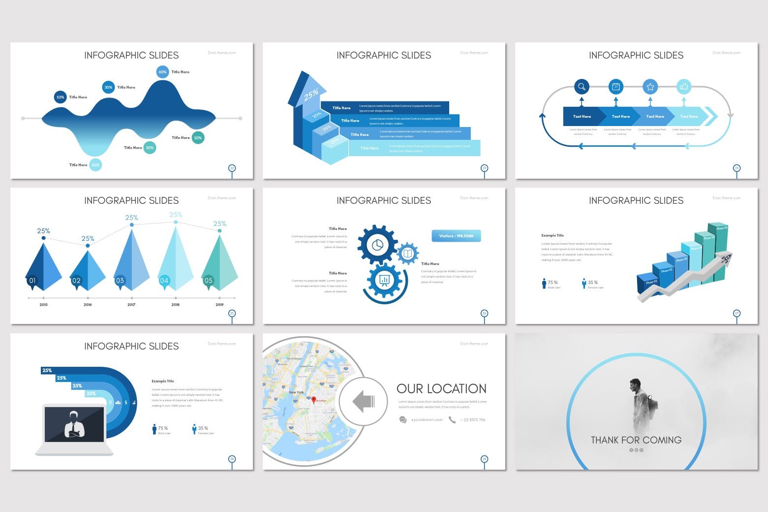 有创意的简洁的ppt模板下载[PPTX]