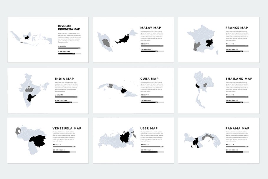 精美ppt模板下载 Prestige Keynote