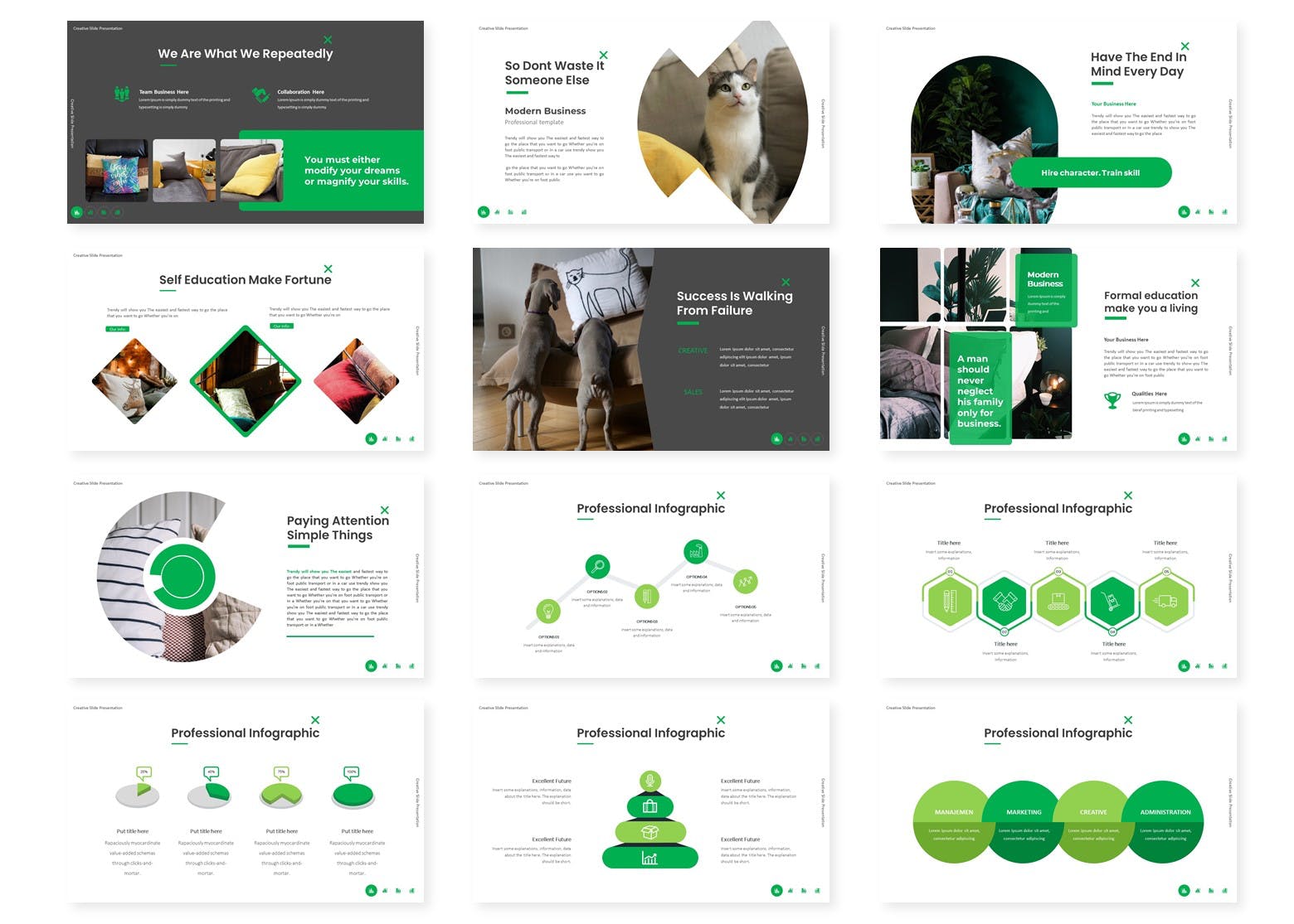 绿色大数据多功能商业计划书PPT模板下载[PPTX]