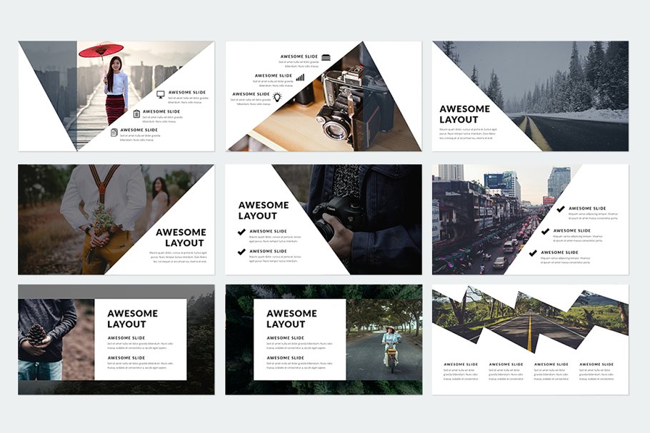 精美ppt模板下载 Prestige Keynote