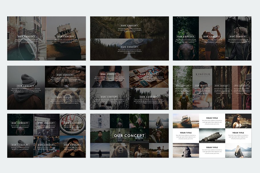 精美ppt模板下载 Prestige Keynote