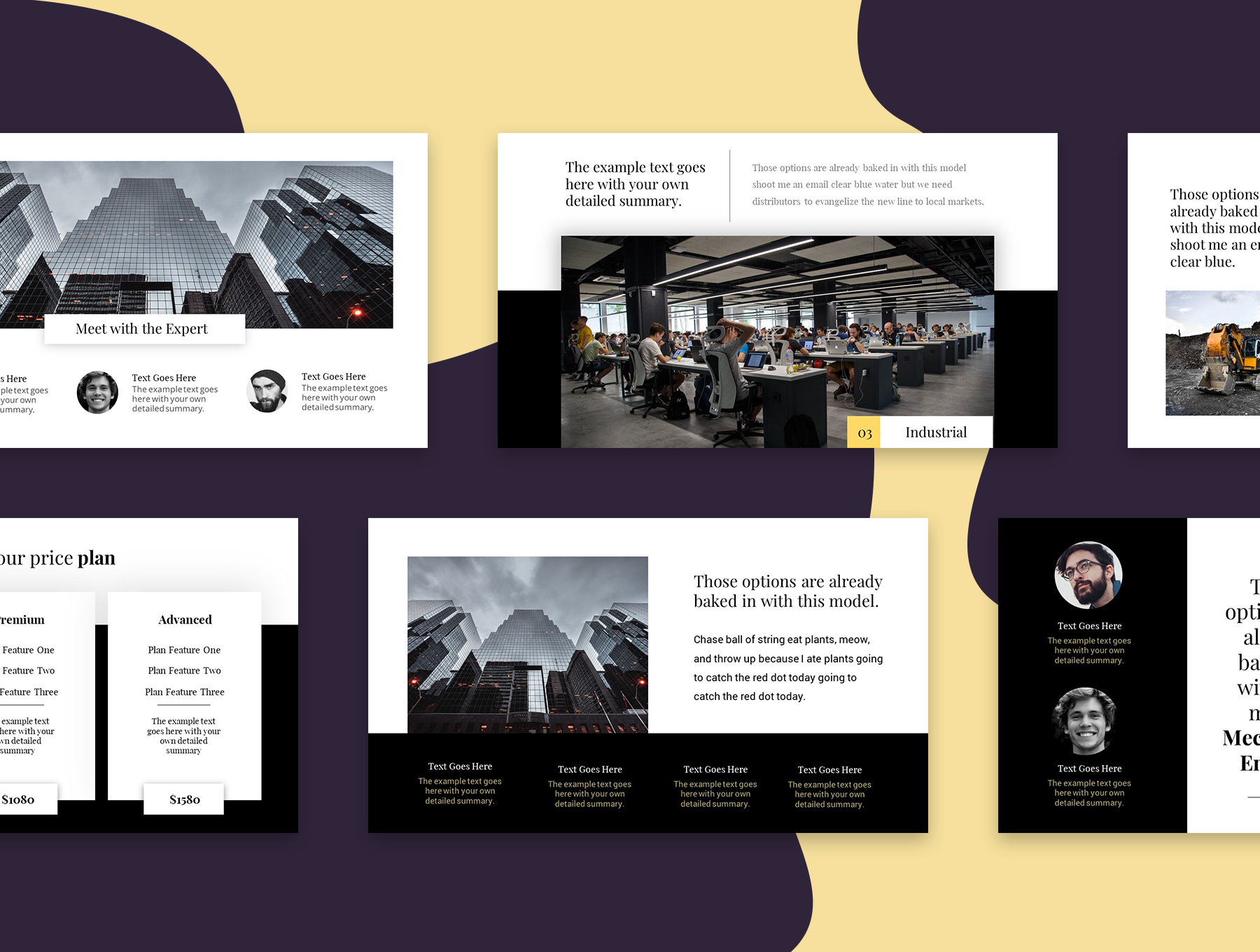 高端商业计划书精美ppt模板下载[PPTX]