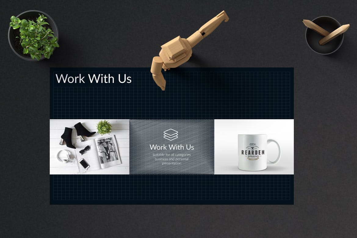 设计感很强的个人简历ppt模板或高端科技产品介绍PPT模板下载[PPTX]