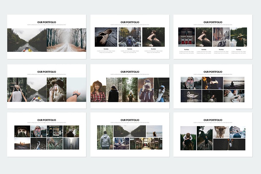 个性ppt素材模板 Trending Keynote