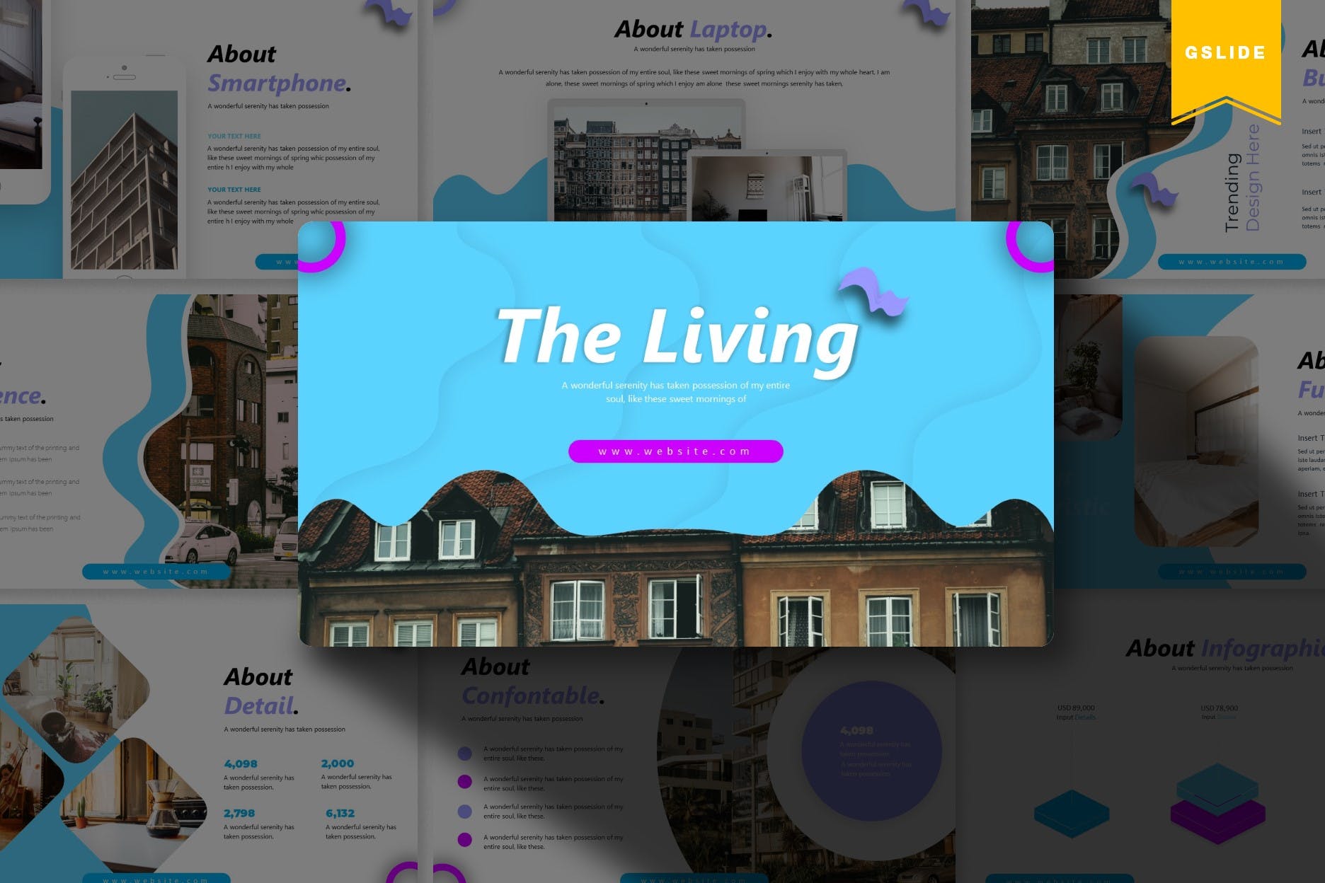 时尚设计感强的整套 ppt 模板下载 [PPTX]