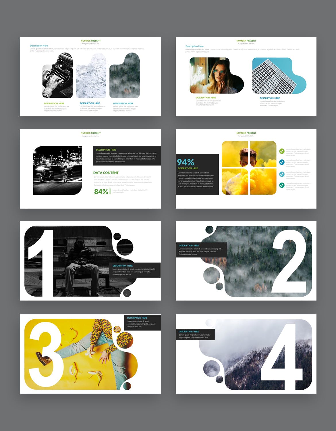 设计师插画师作品展示PPT模板 精美ppt模板 ppt简洁模板 下载ppt模板[PPTX]