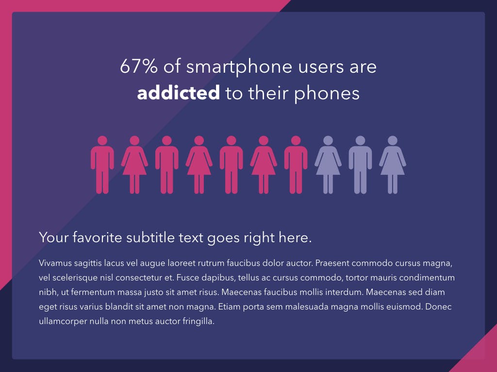 适用于移动APP UI行业的多用途大数据powerpoint幻灯片演示模板（pptx）