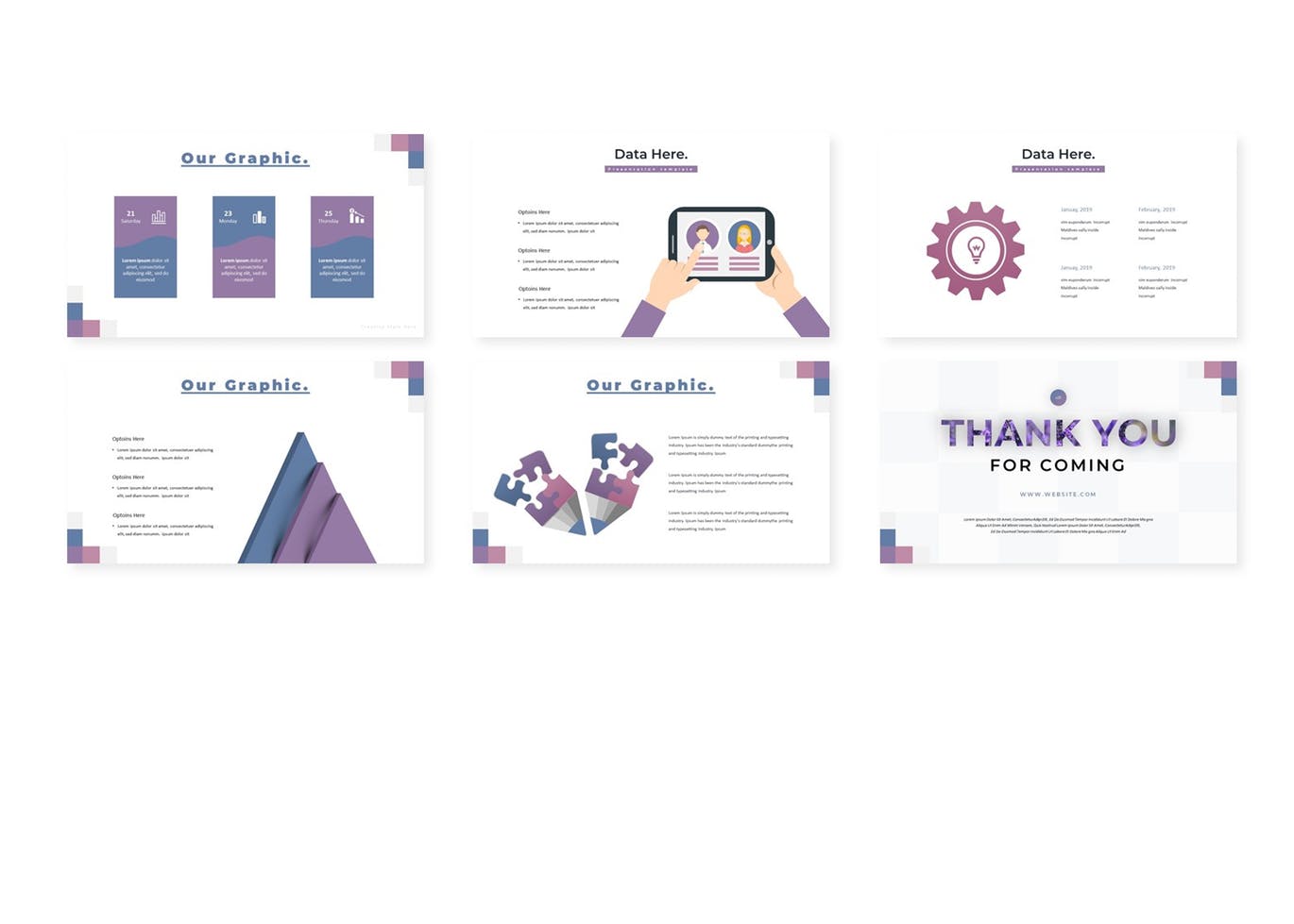 优雅时尚简约清新的keynote幻灯片模板下载(key)