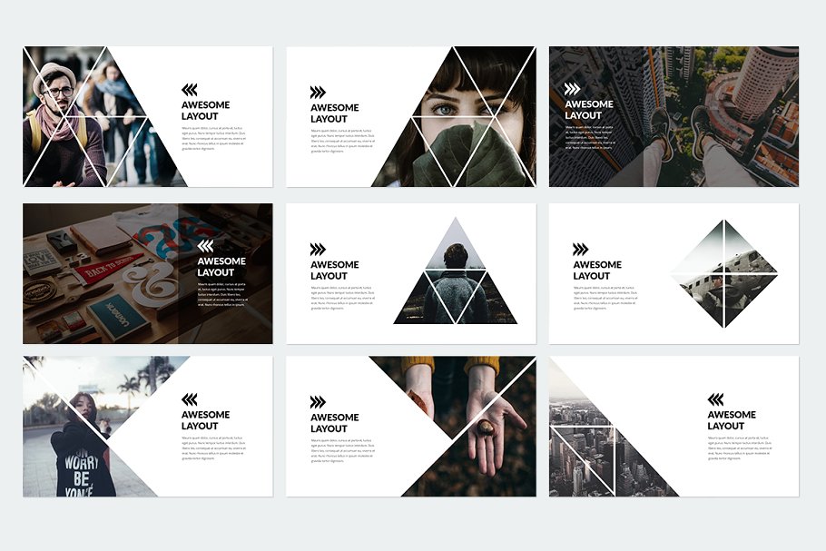 个性ppt素材模板 Trending Keynote