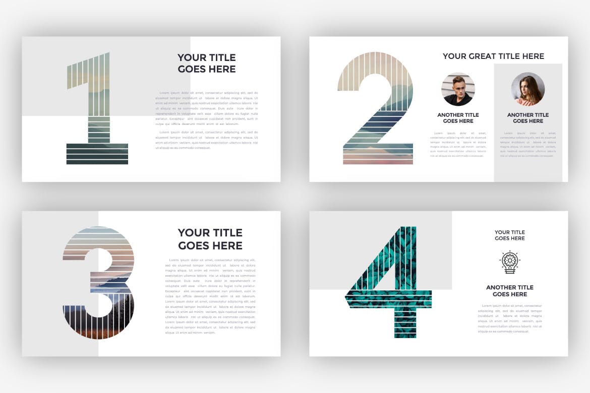 多几何设计图形创意PPT模板 ppt素材 精美商务ppt模板下载[PPTX]