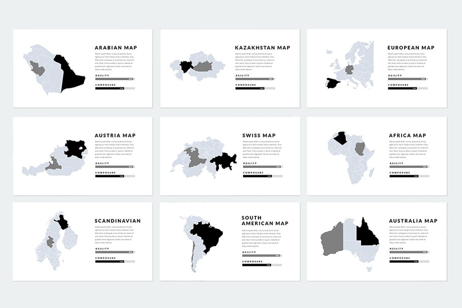 精美ppt模板下载 Prestige Keynote