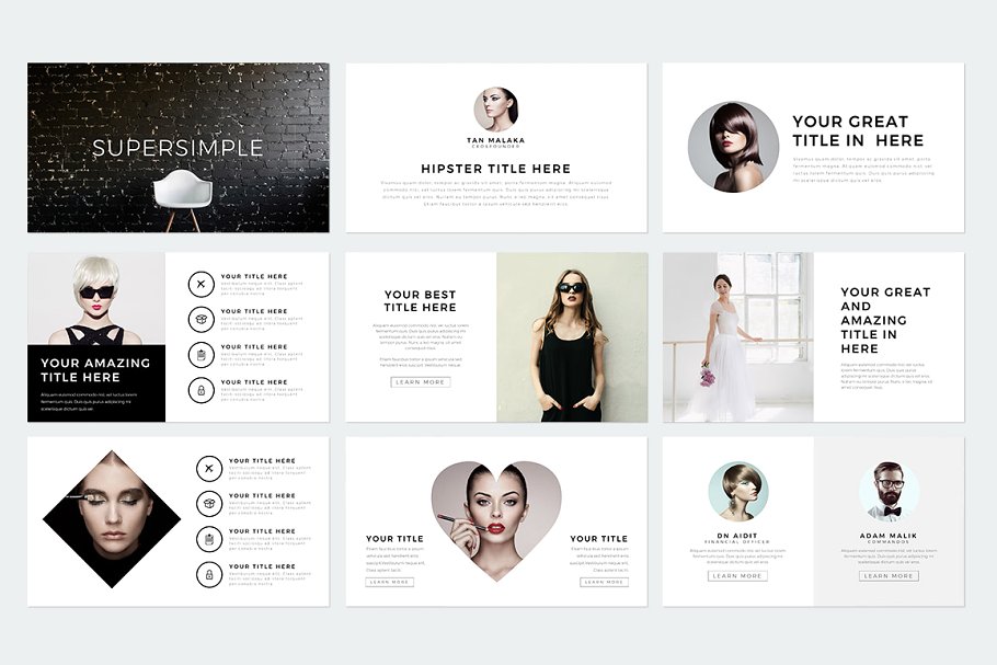 简约PPT制作模板 Super Simple Powerpoint