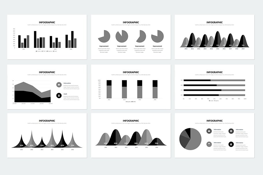个性ppt素材模板 Trending Keynote