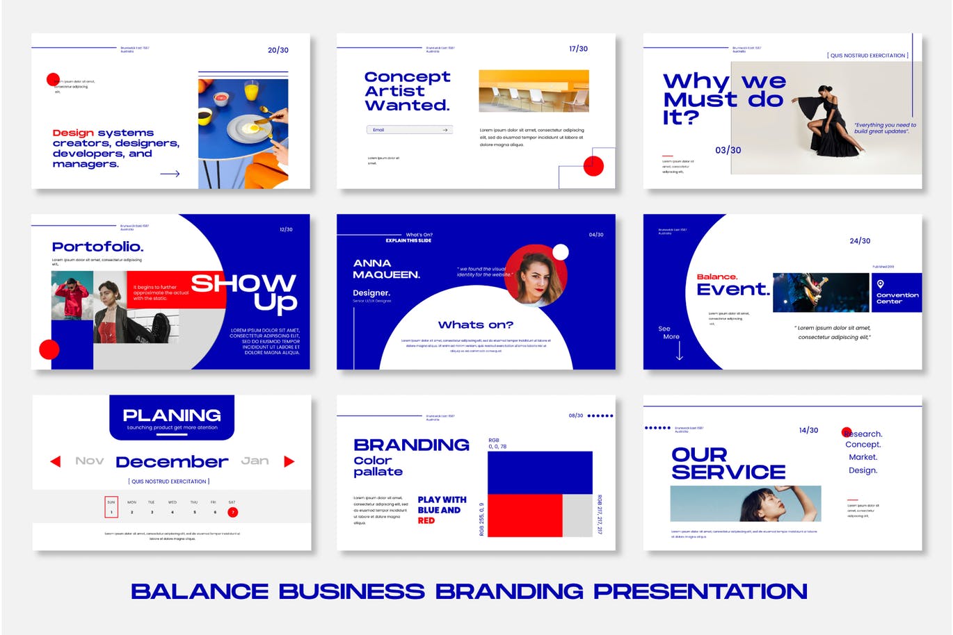 时尚流行风格的高品质少见稀有配色的powerpoint幻灯片演示模板（pptx）