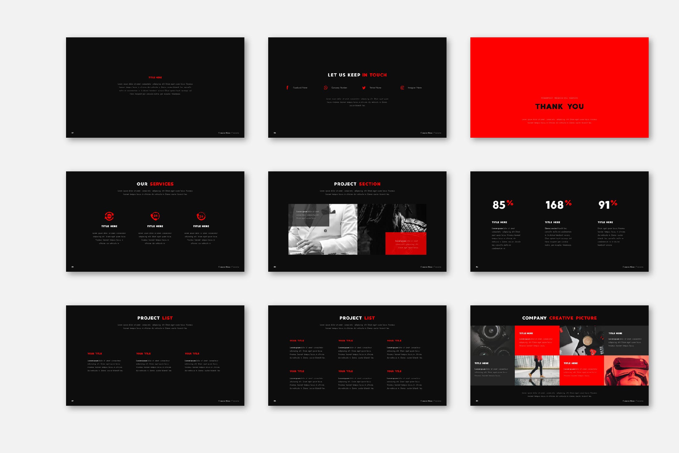 简洁设计感觉的简洁的ppt模板[PPTX]