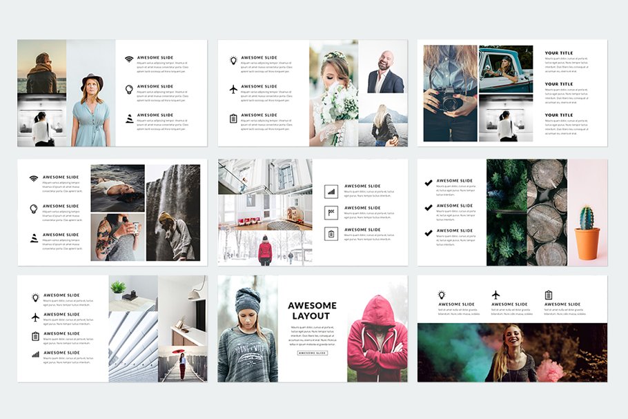 精美ppt模板下载 Prestige Keynote