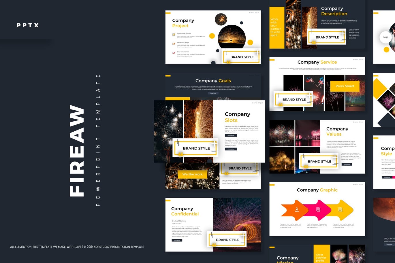 时尚高端多用途的高品质powerpoint述职报告ppt模板幻灯片演示模板（pptx）