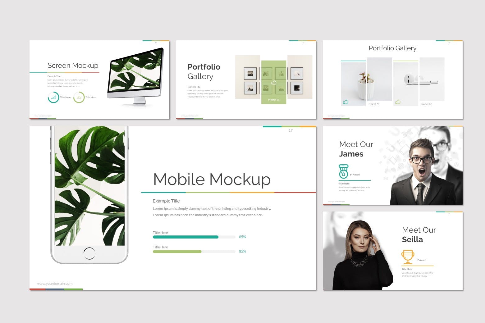 专业专家简洁ppt模板下载[PPTX]