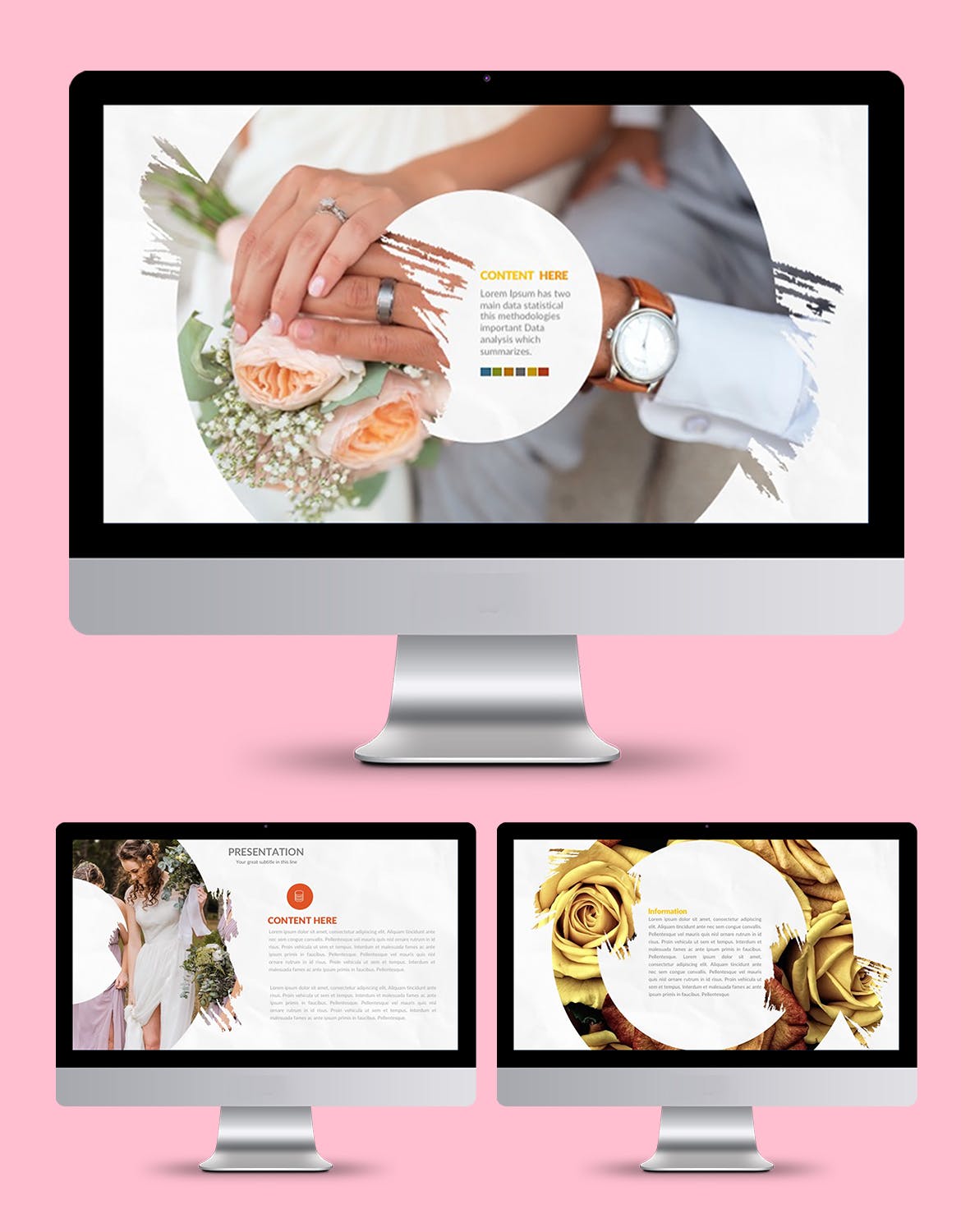 婚礼纪念与介绍并好看的ppt模板下载 [PPTX]