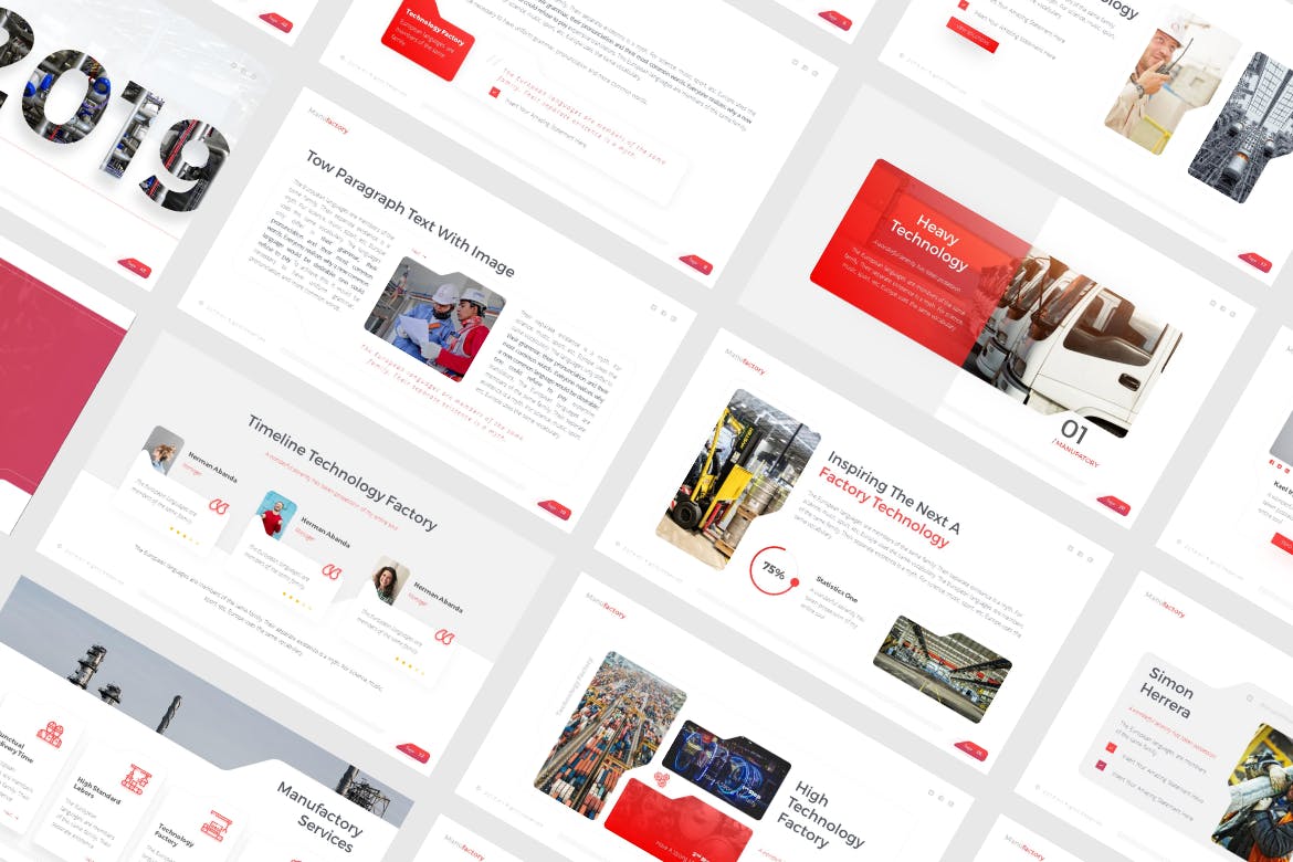 时尚简约高端多用途的高品质powerpoint幻灯片演示模板(pptx)