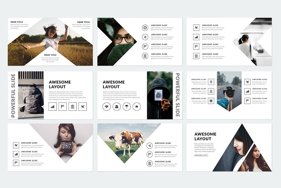 精美ppt模板下载 Prestige Keynote