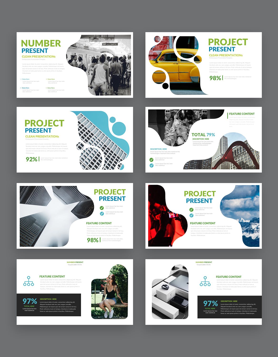 设计师插画师作品展示PPT模板 精美ppt模板 ppt简洁模板 下载ppt模板[PPTX]