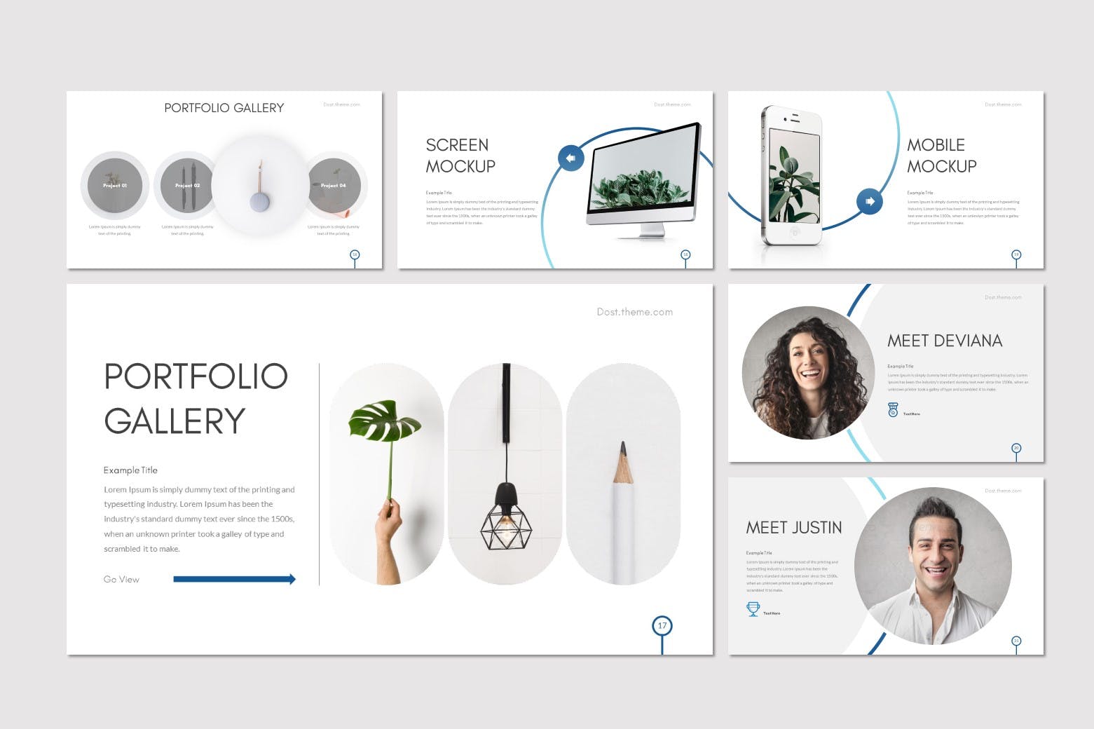 有创意的简洁的ppt模板下载[PPTX]