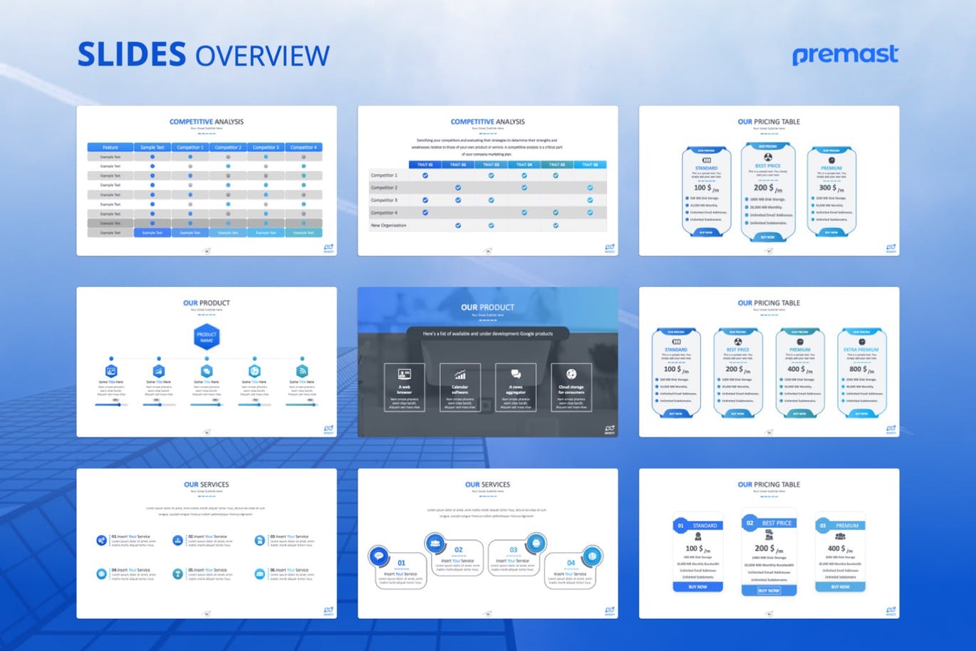 优秀的商业计划书市场营销PPT模板[PPTX]