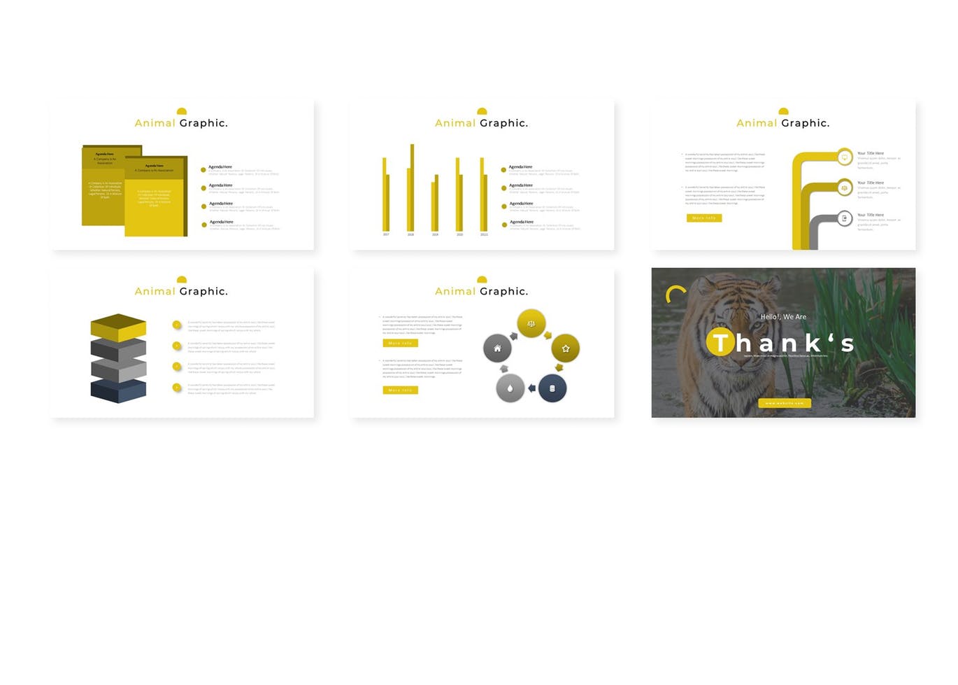 时尚高端多用途的高品质动物powerpoint幻灯片述职报告ppt演示模板（pptx）