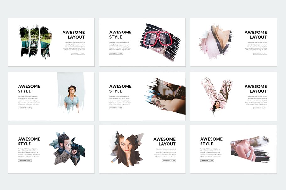 精美ppt模板下载 Prestige Keynote