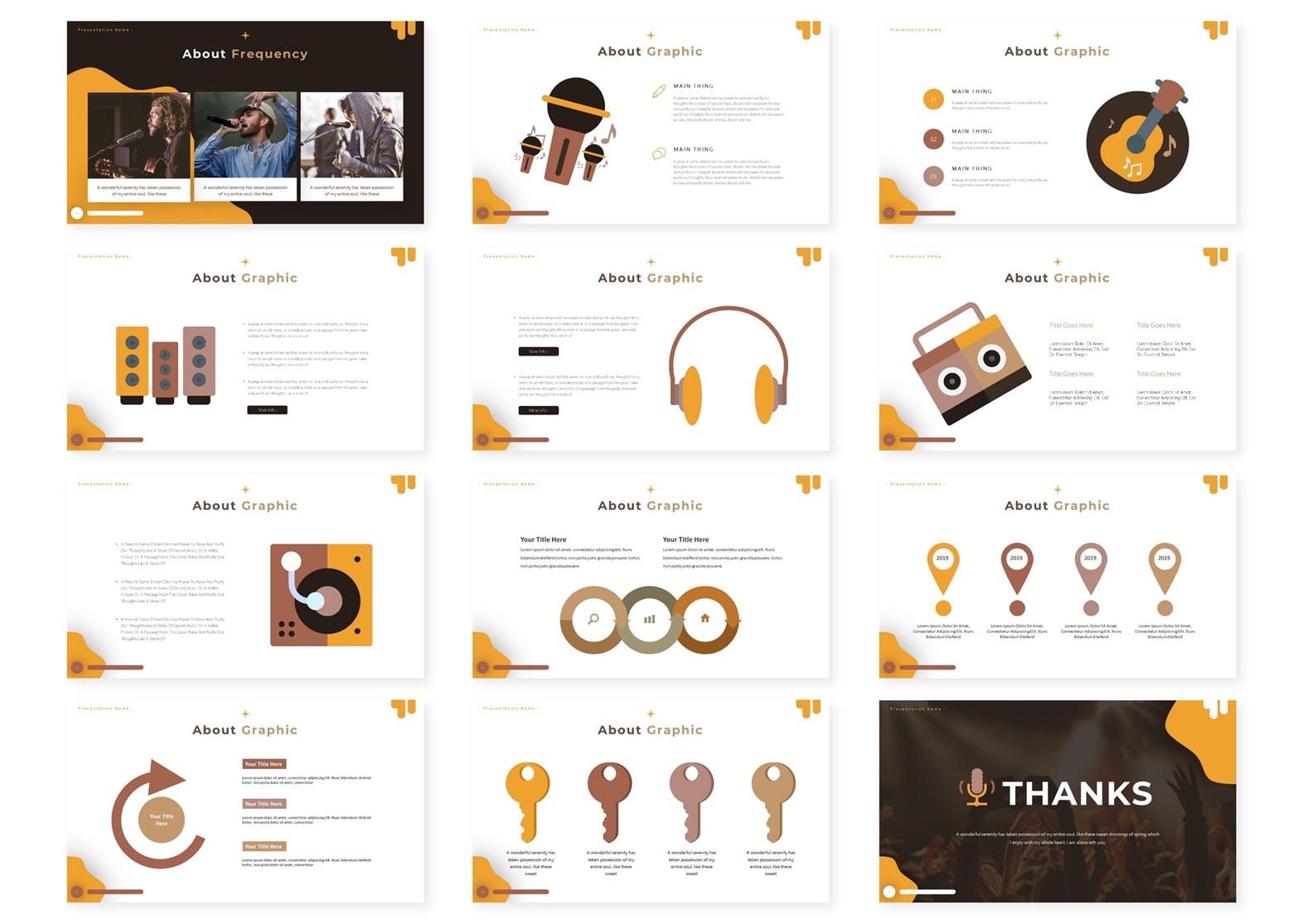 音乐汇演总结ppt模板下载[PPTX]