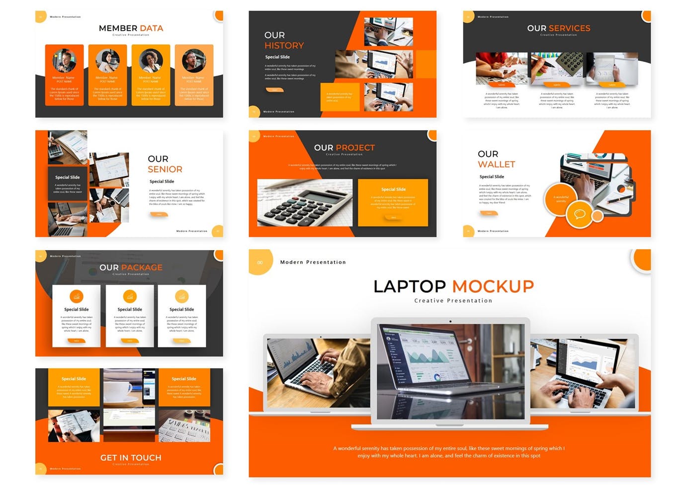 时尚高端简约多用途的高品质powerpoint幻灯片演示模板 精美ppt模板免费下载 工作总结ppt模板 述职报告ppt模板